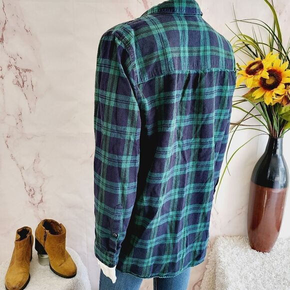 Madewell soft cotton classic flannel shirt - Picture 2 of 7